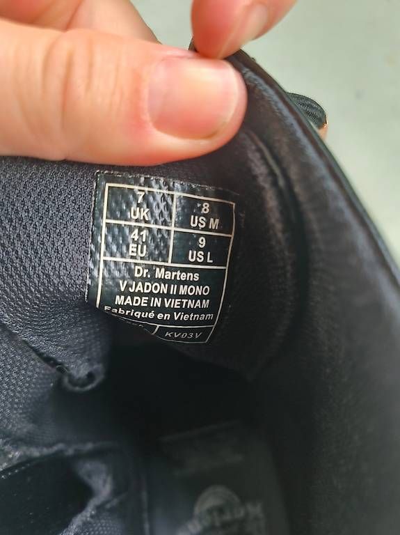 Scarpe da uomo: Doc Martens Jadon 2 Vegan 41 – Usato da Basel venduto da Lalilolelu 4
