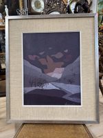 Tolles Ölbild „Sommerau“ André Louis Freymond, datiert 1981