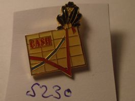 1 Cash  Pin - Banker mit Hut (S230)