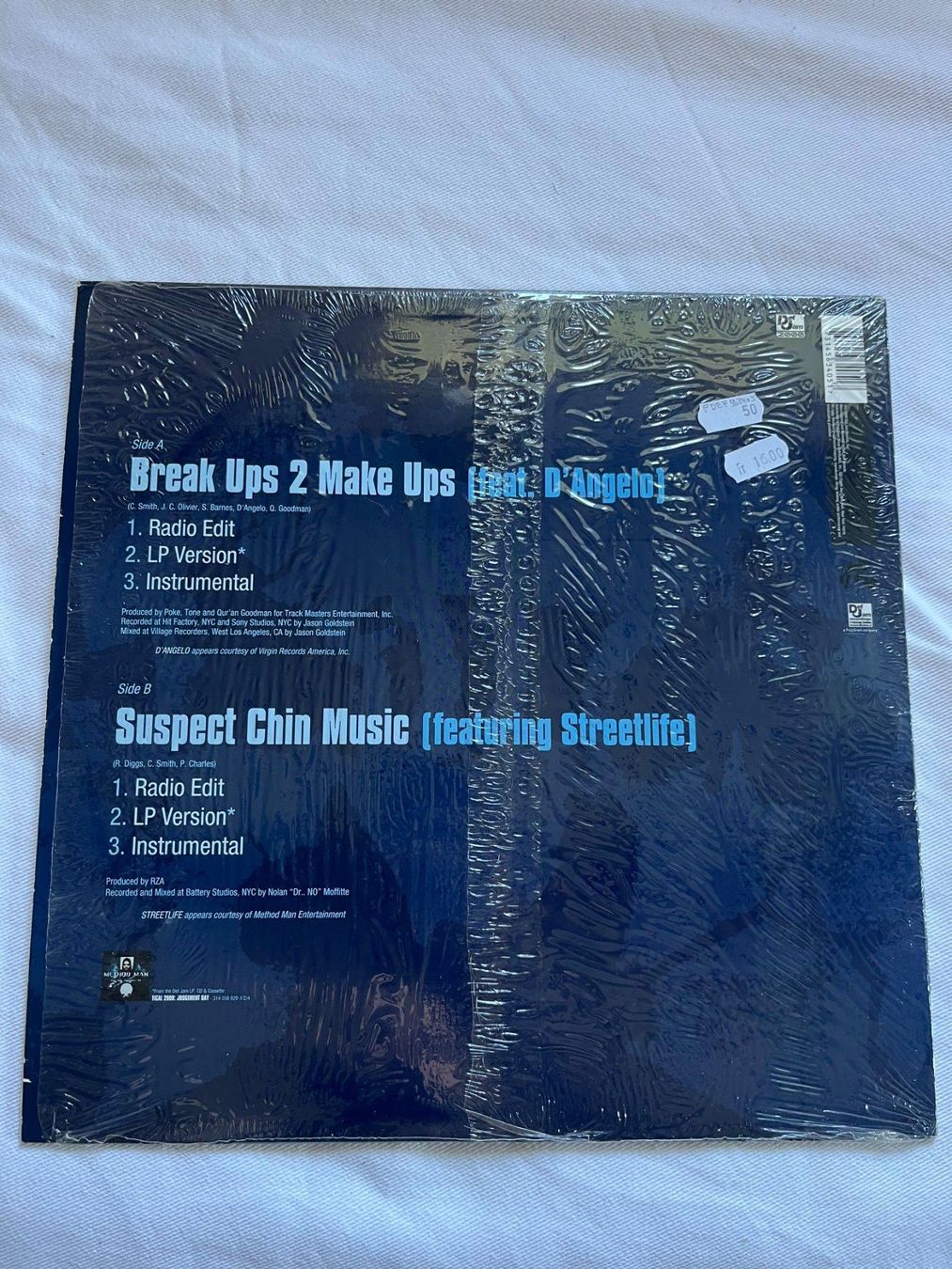 Dischi in vinile: Method Man - Break Ups 2 Make Ups (12") Vinyl Maxi – Usato da Effretikon venduto da ChrisLamberger 1
