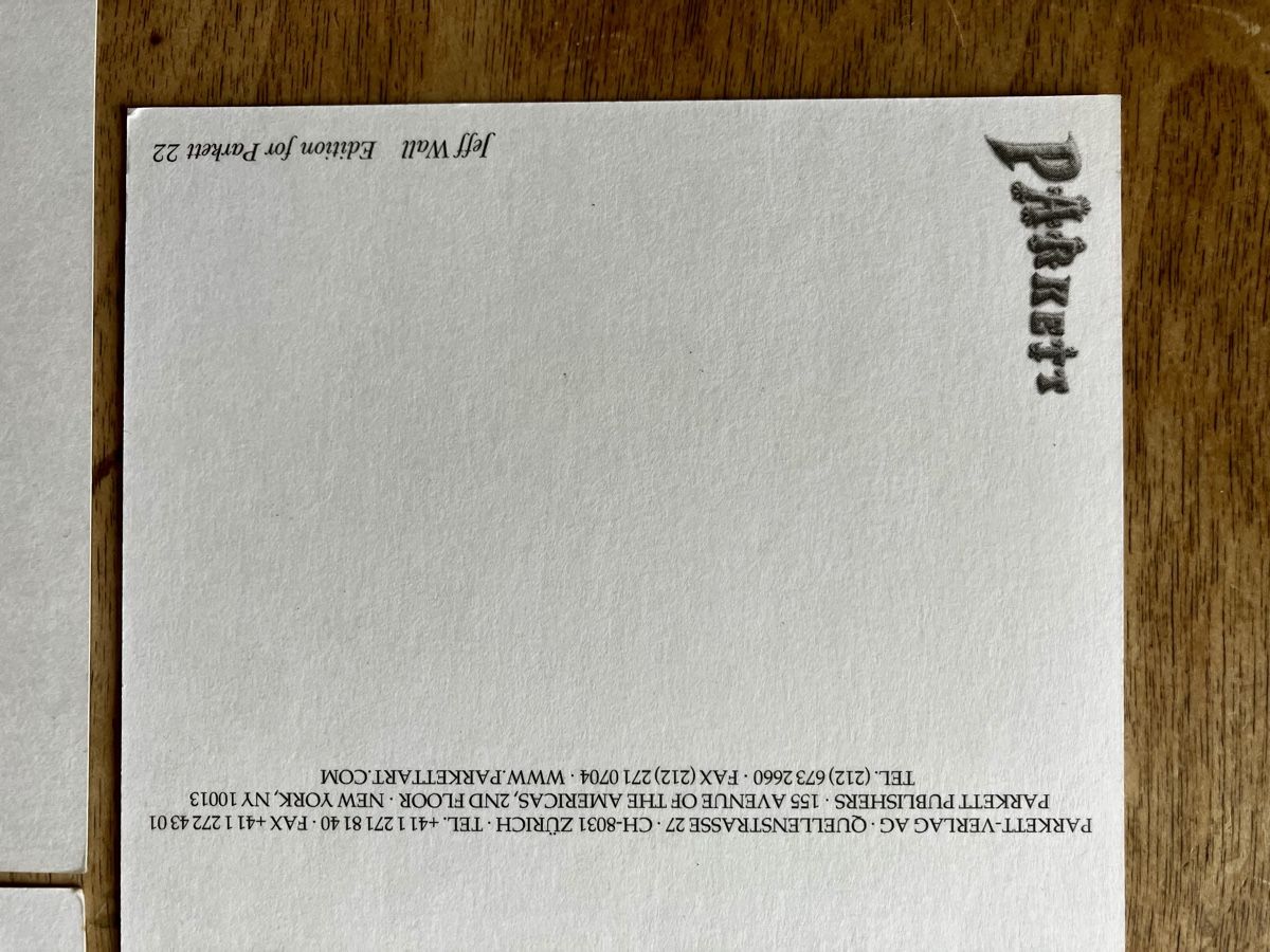 Cartes postales: 3x AK, Parkett – Neuf (Voir description) à Buchs AG par Allerleis 2