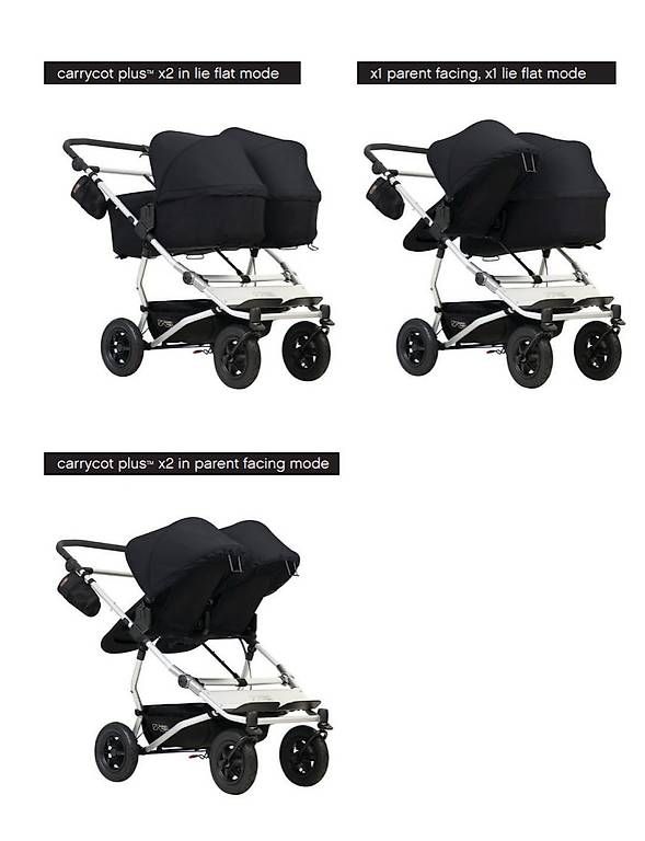 Carrozzine: Carrycot for moutain buggy duet  – Nuovo e nell'imballaggio originale da Chêne-Bourg venduto da livnorway 2