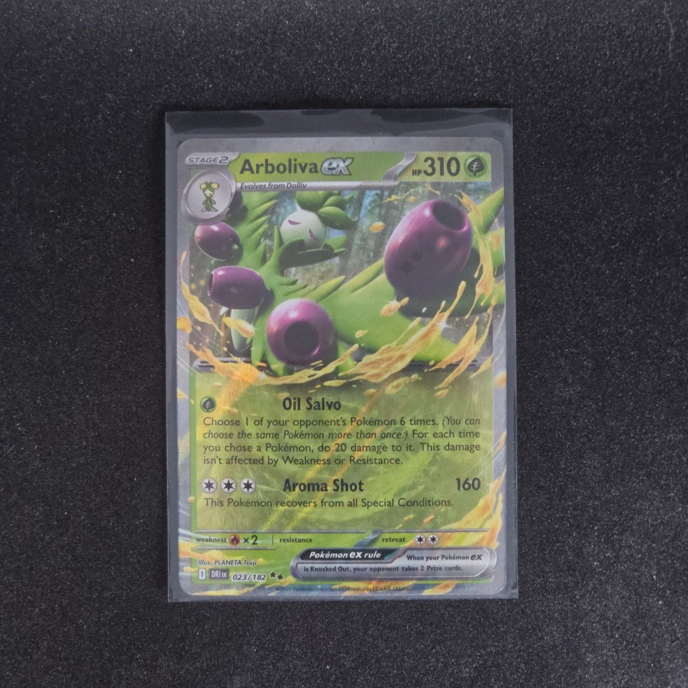 Pokémon Carte collezionabili: Arboliva ex (DRI 023) – Nuovo (secondo la descrizione) da St. Gallen venduto da CardZelo