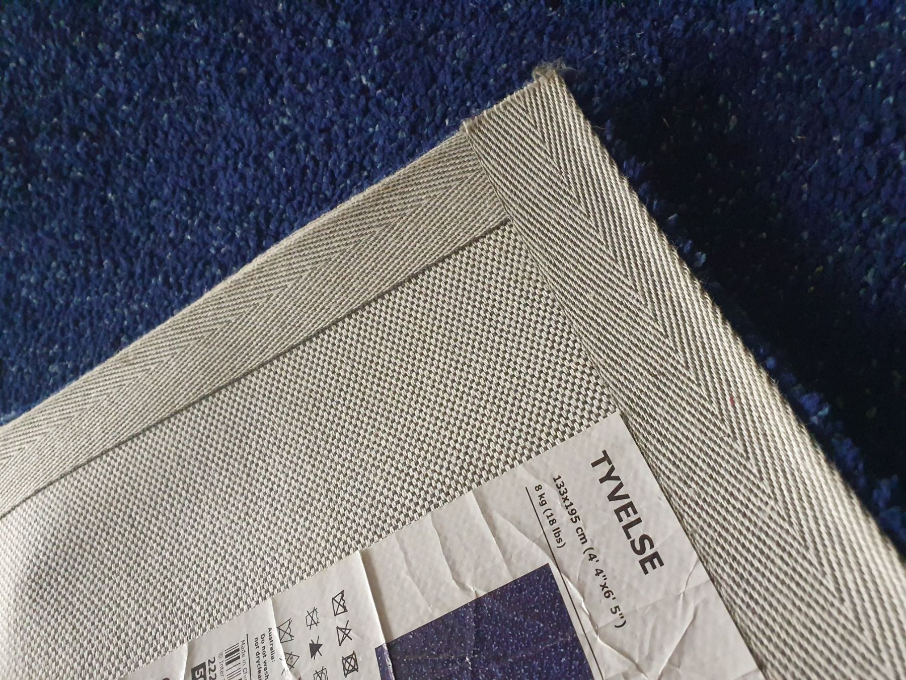 Ikea Tapis: Ikea TYVELSE Tappeto - Teppich - Rug – D'occasion à Aldesago par FloSeMar 4