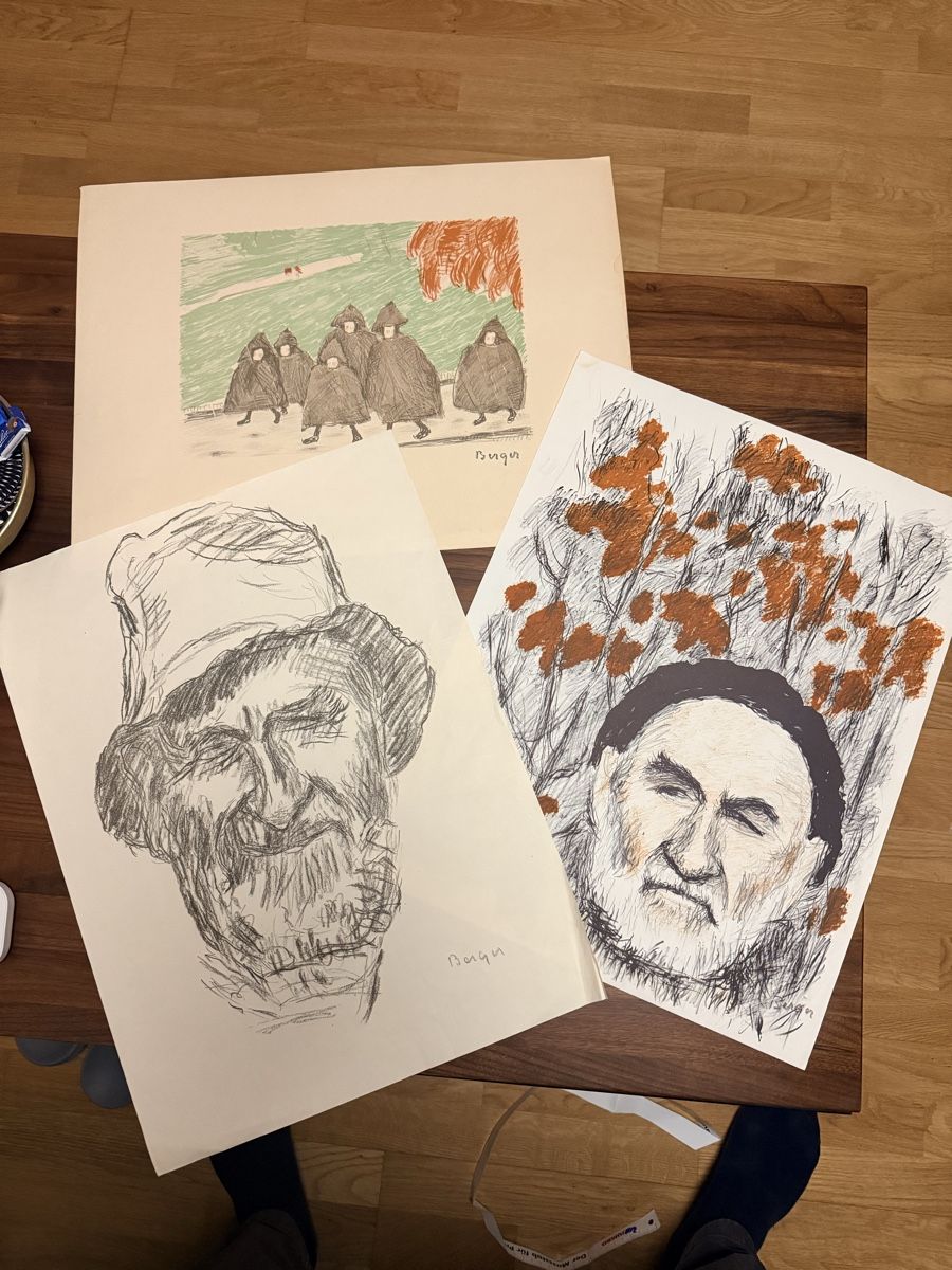 Grafica & Litografie: 3x Lithographie von Hans Berger – Usato da Solothurn venduto da NUVICO