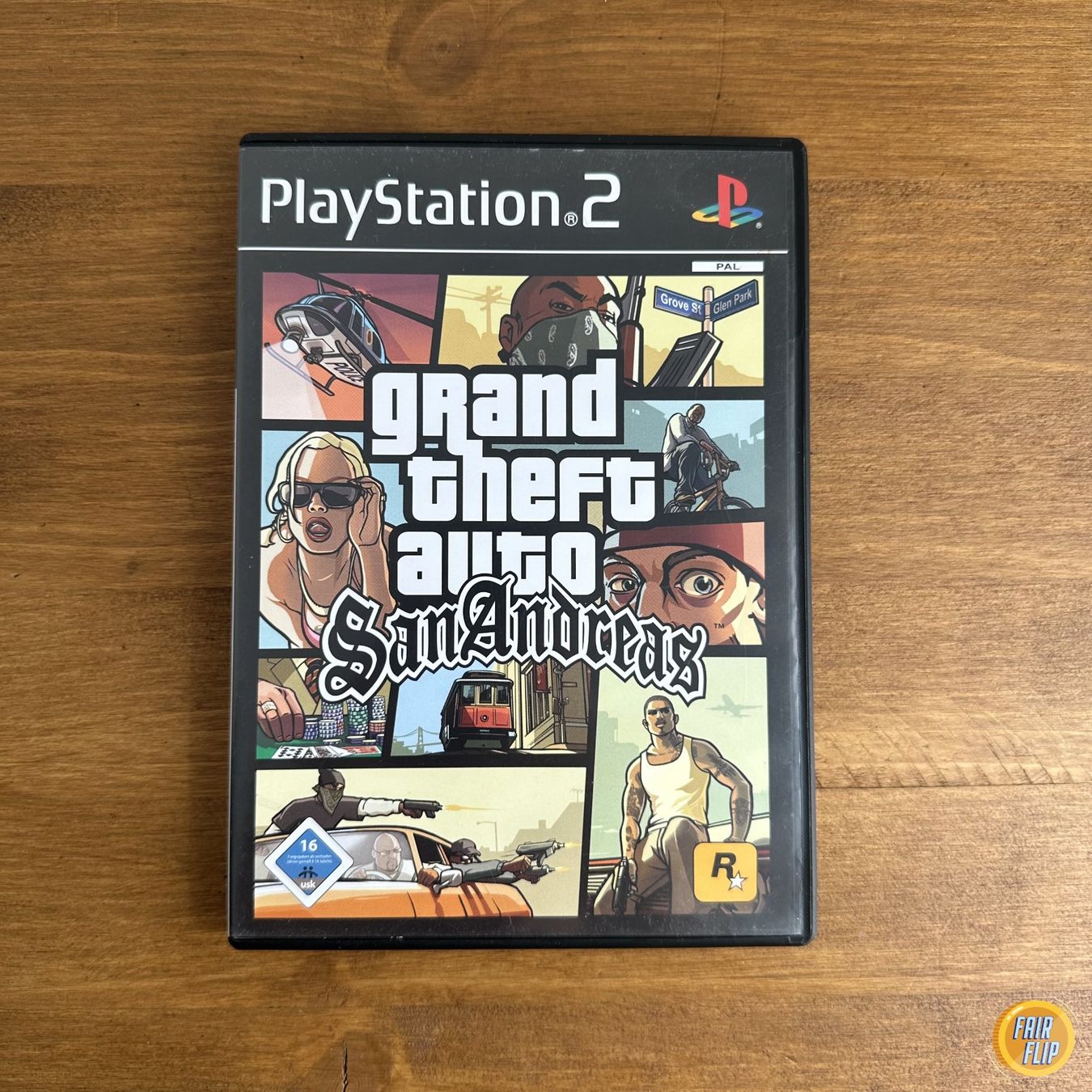 Jeux: PS2 Grand Theft Auto San Andreas – D'occasion à Luzern par fairflip