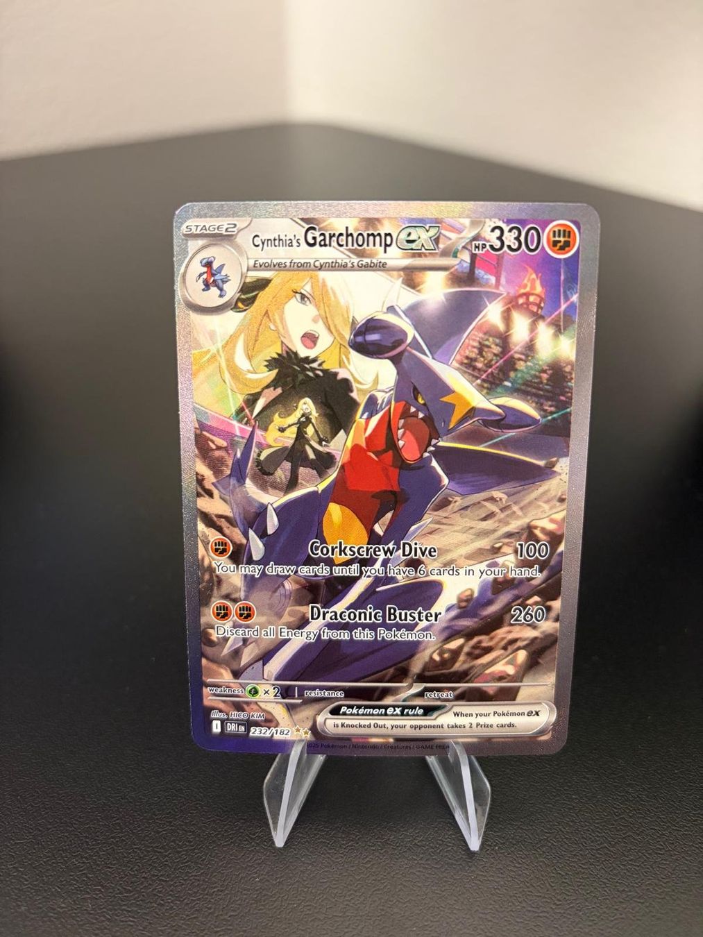 Pokémon Carte collezionabili: Cynthia's Garchomp 232 - englisch – Nuovo (secondo la descrizione) da Bern venduto da GiulianoMas