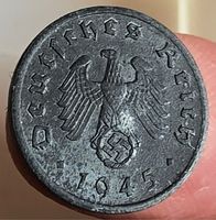 DEUTSCHLAND 1 REICHSPFENNIG 1945 A