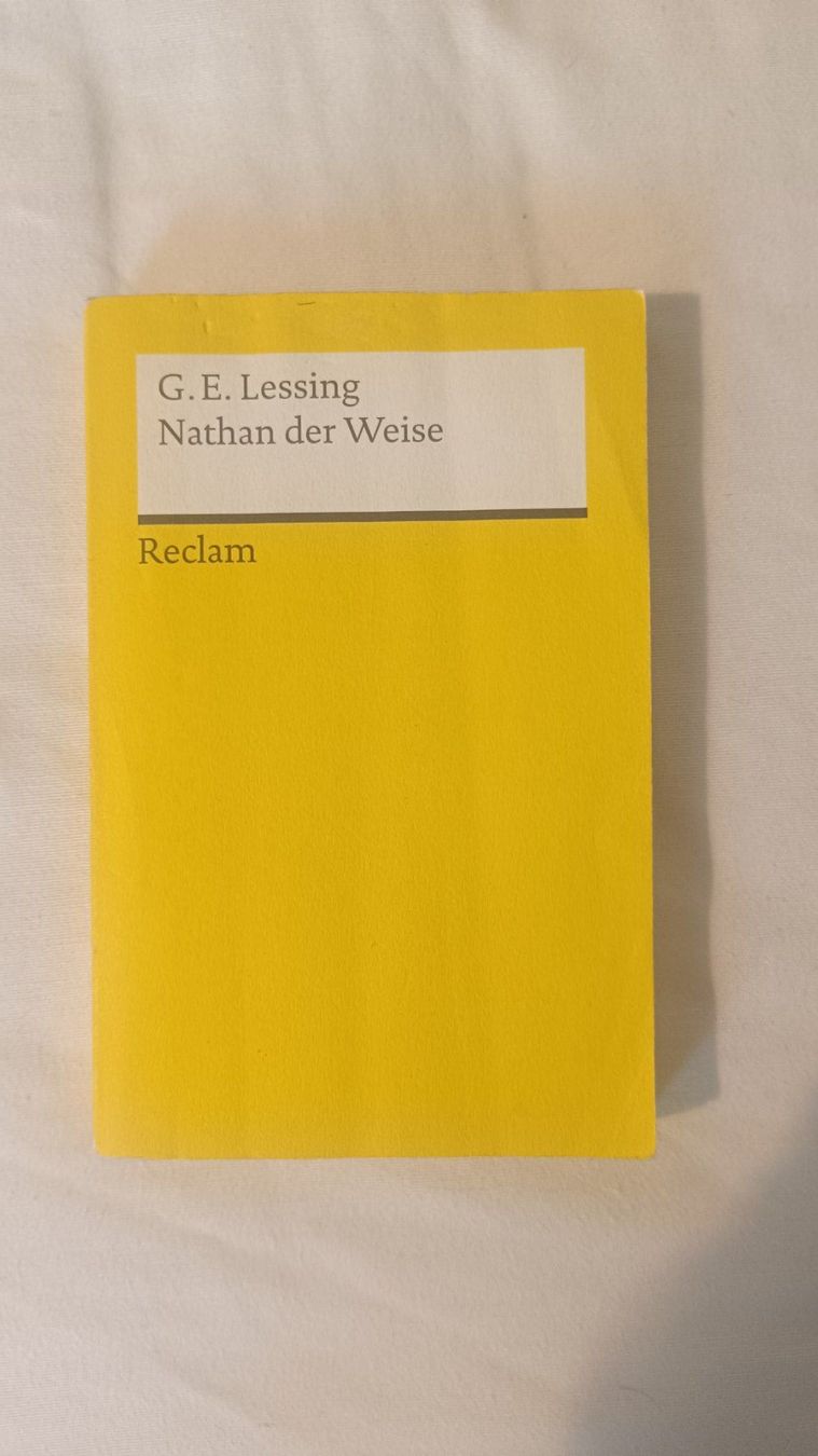 Bücher: Nathan der Weise / Gotthold Ephraim Lessing – Gebraucht aus Feuerthalen von SeMiUnt