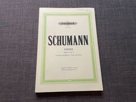 SCHUMANN: LIEDER *BAND 1* EDITION PETERS *MITTLERE STIMME*