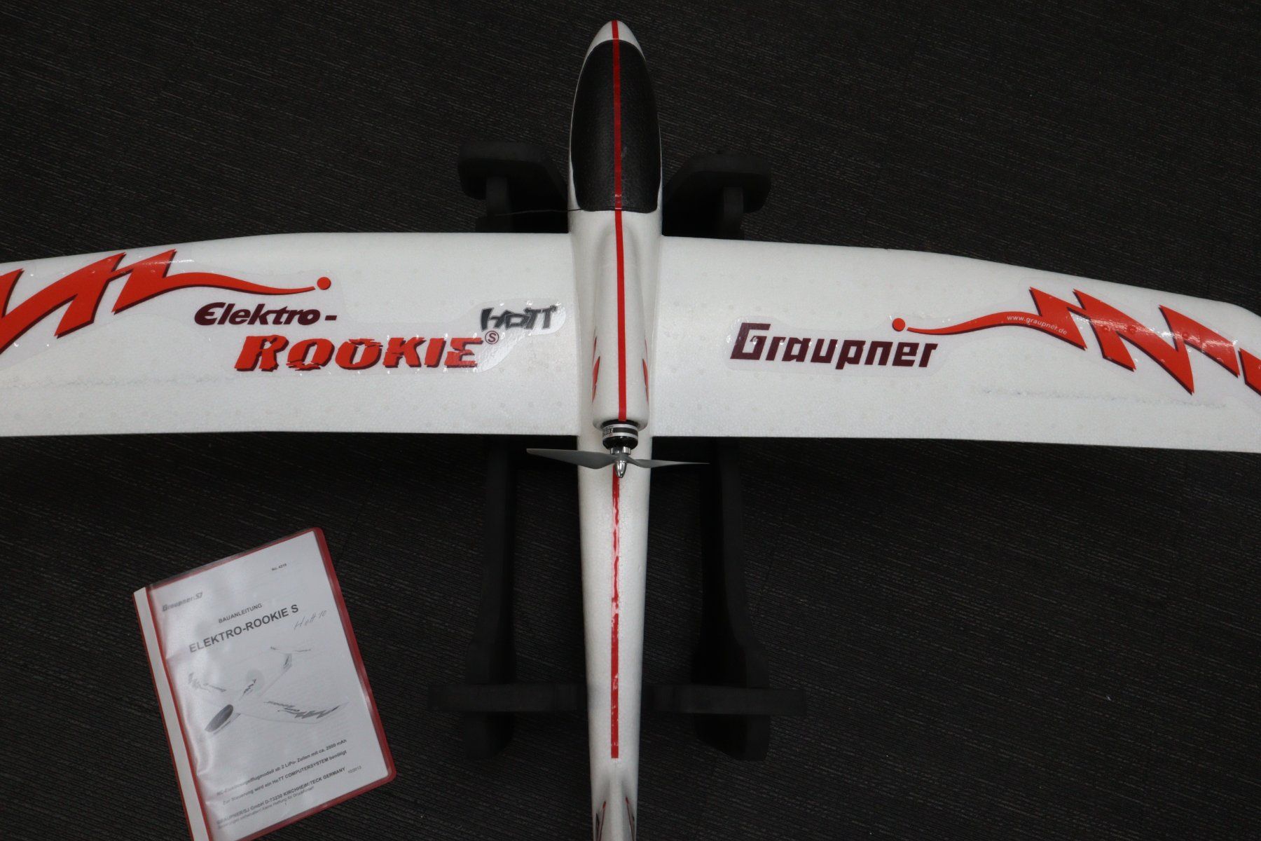 Graupner Modellismo RC: Graupner Rookie S Elektro-Segelflugmodell – Usato da Volketswil venduto da brockipfannenstil 2