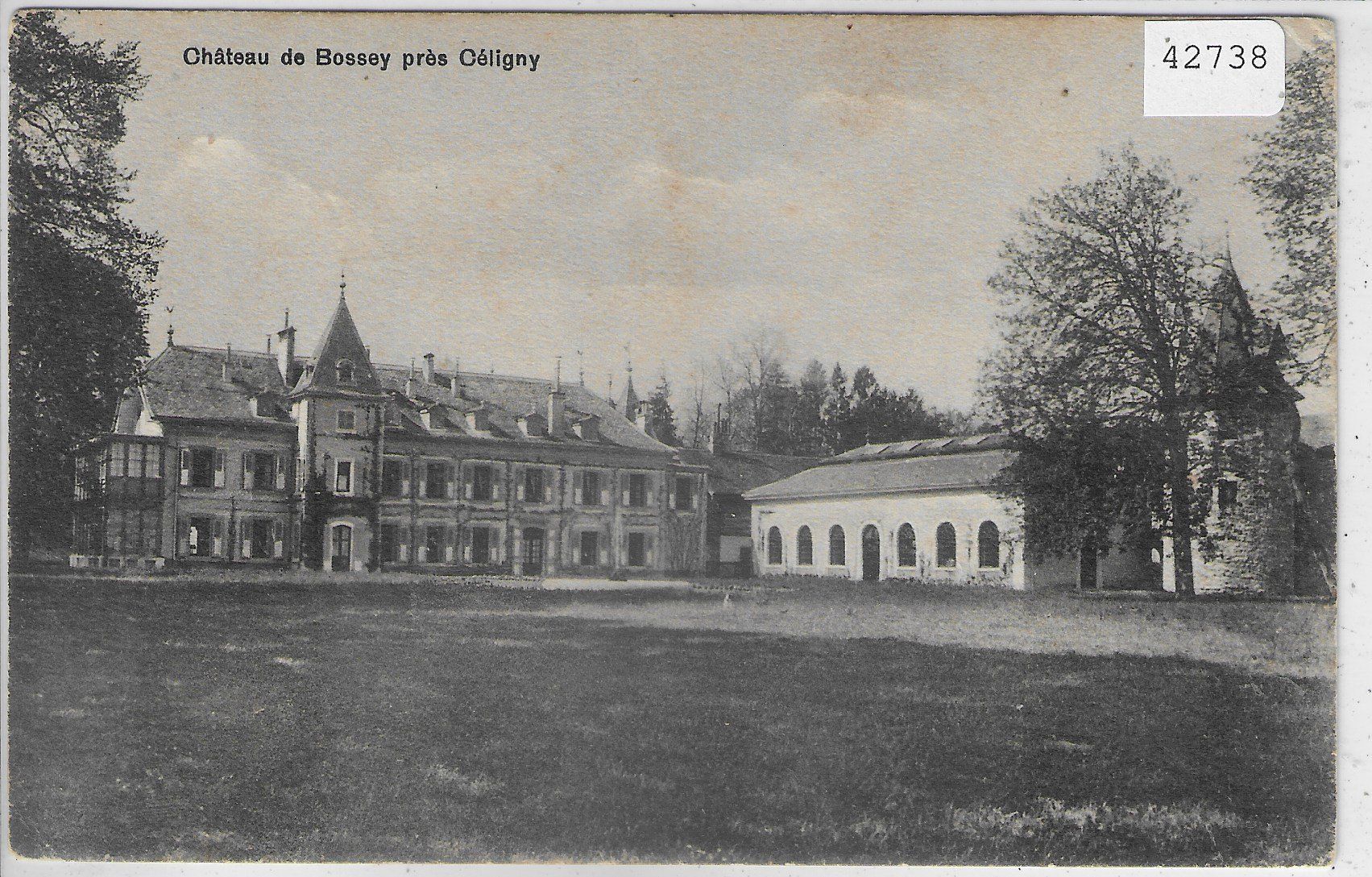 Cartes postales: Chateau de Bossey pres Celigny – D'occasion à Ettingen par Kartenplanet