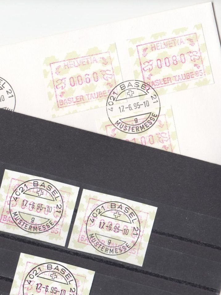 Tutti i francobolli: SBK ATM 10,  Serie + FDC – Usato da Bürglen TG venduto da StampGraf