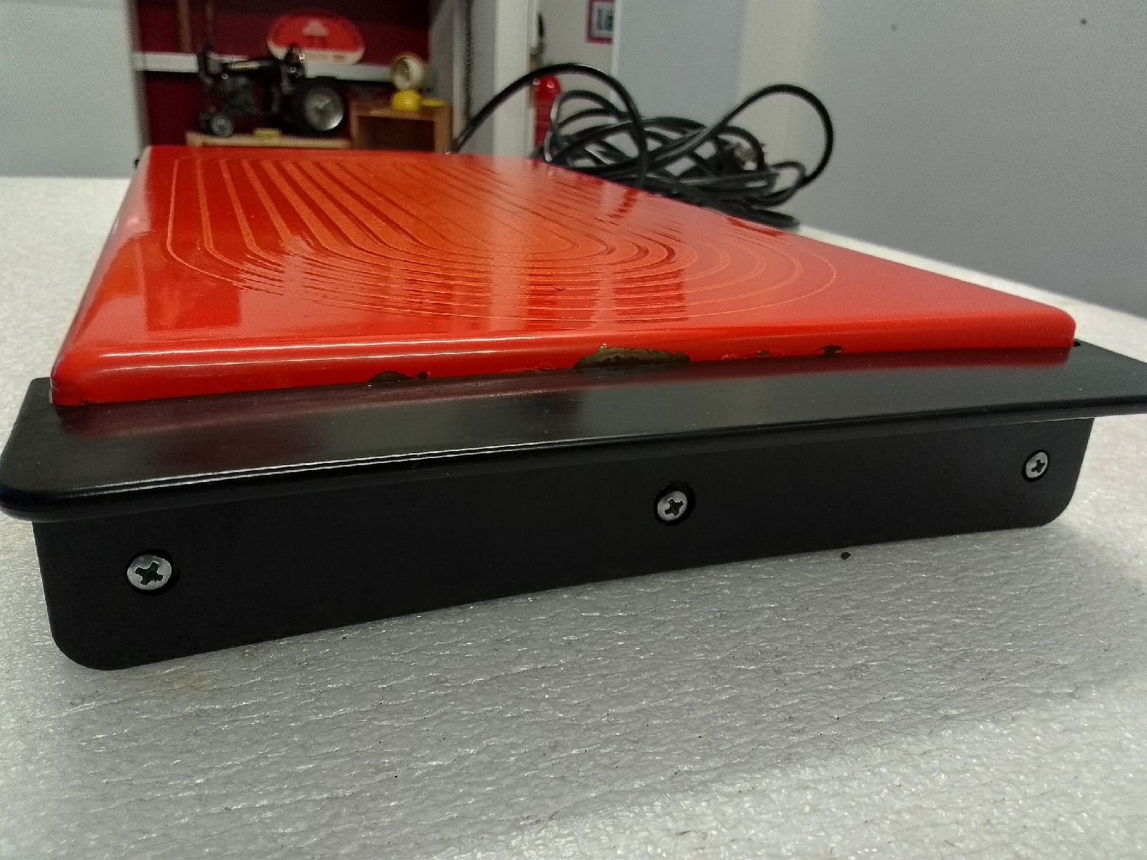 Servierplatten: Kuhn Rikon Warmhalteplatte Typ 3067, Orange – Gebraucht aus Trubschachen von Caddy8 8