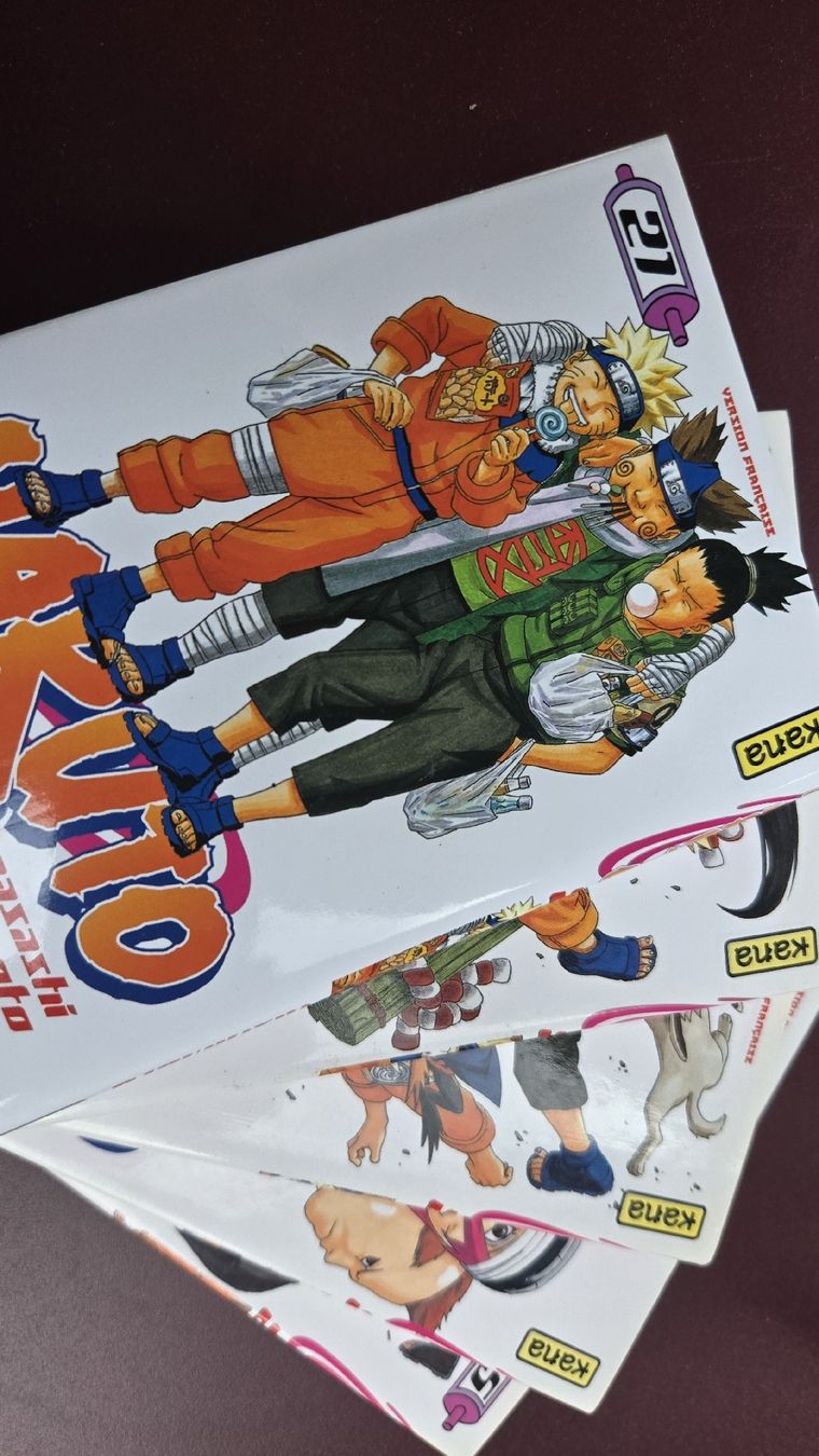 Comics: Lot de 5 mangas Naruto 21-25  – Gebraucht aus Valeyres-sous-Rances von Untitled 2