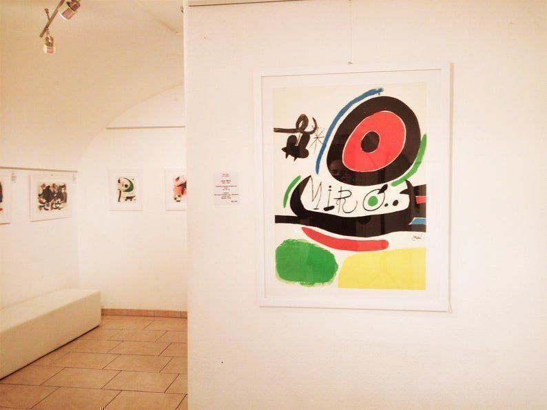 Grafica & Litografie: Joan Mirò - Originale Lithographie 1972‪ – Nuovo (secondo la descrizione) da Ponte Tresa venduto da 11GalleriaAlterEgo11 3