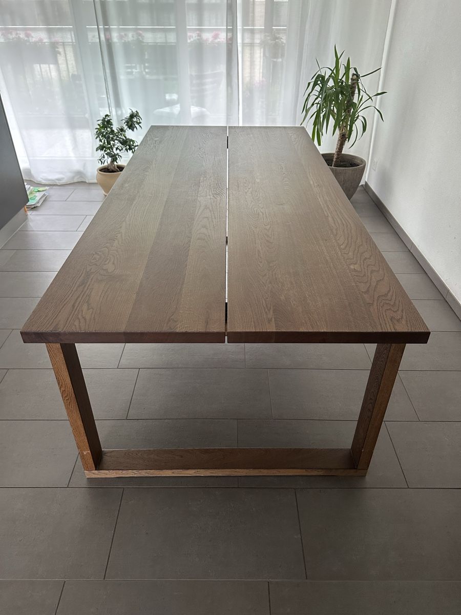 Ikea Tavoli: Ikea Eichentisch Esszimmertisch 220x100cm – Nuovo (secondo la descrizione) da Bäch SZ venduto da marco0003 2