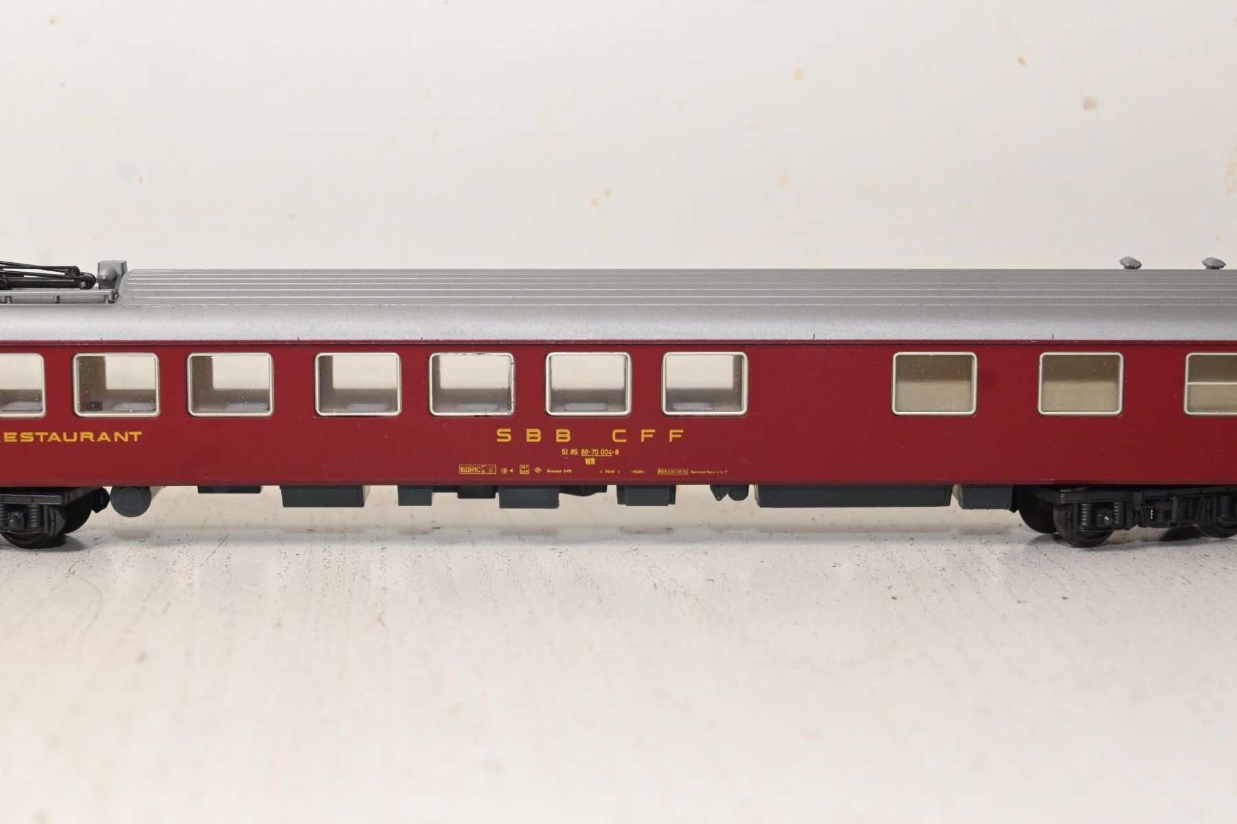 Liliput Modellini di ferrovie: SBB CFF Restaurant Wagen H0/DC Liliput – Usato da Laupen ZH venduto da Zmoewe 2