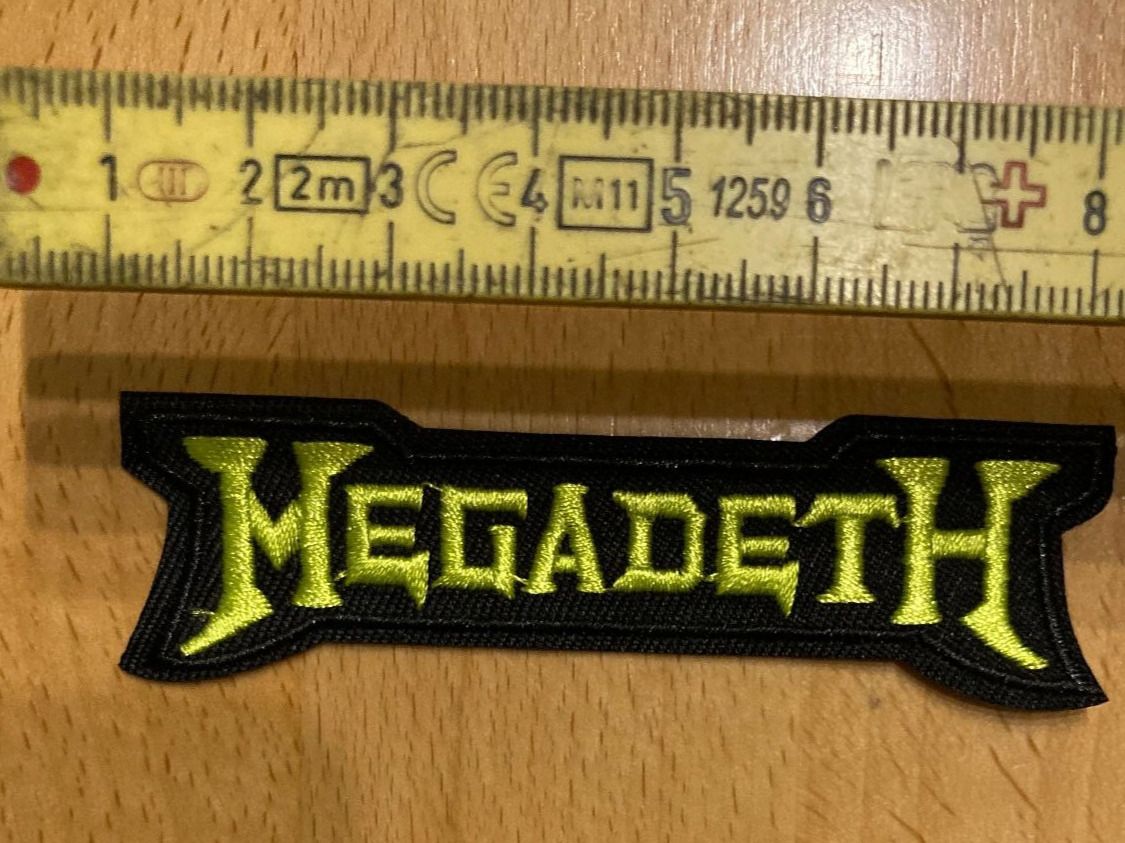 Patches: Megadeth Patch Aufnäher Metal Rock Band 2 – Neu (gemäss Beschreibung) aus Horn von abutre72