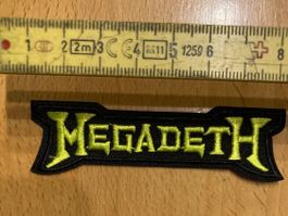Megadeth Patch Aufnäher Metal Rock Band 2