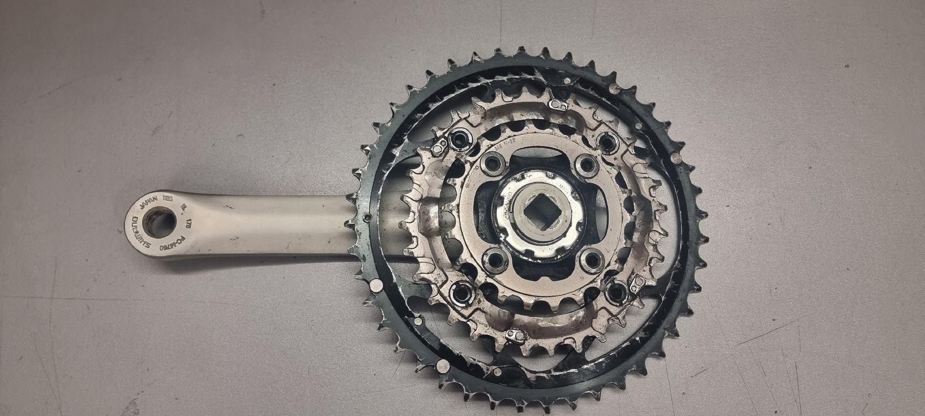 Shimano Pezzi di ricambio: Shimano XT M750 Kurbel  – Usato da Seon venduto da Stibinio 4