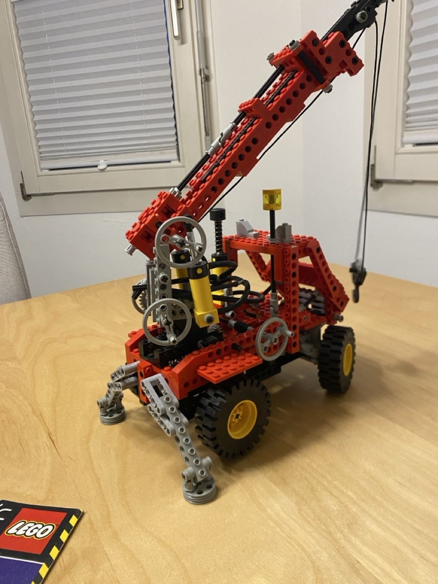 Lego Kit di costruzioni: Lego Technic 8854, Pneumatik Kranwagen – Usato da Tuggen venduto da Haribo3000 3