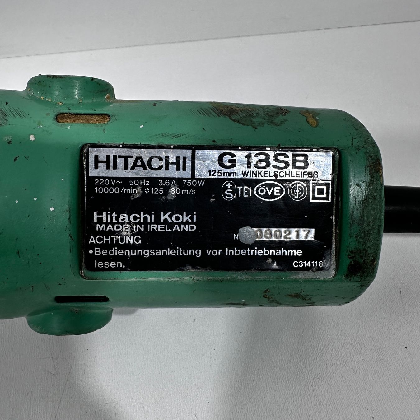 Hitachi Smerigliatrici & Lucidatrici: WINKELSCHLEIFER - HITACHI – Usato da Rothrist venduto da Die_Welle 3