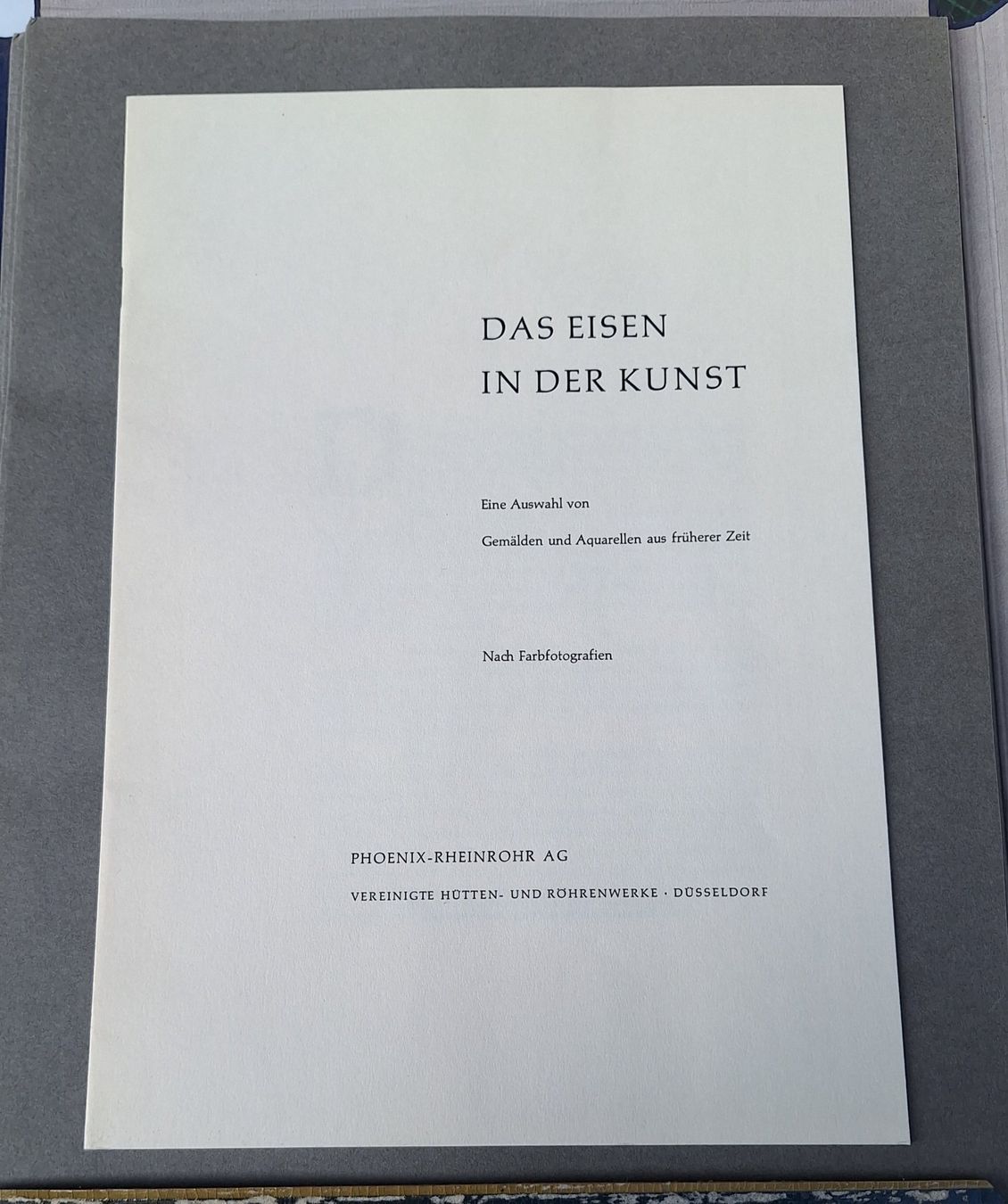 Foto & Immagini: Das Eisen in der Kunst, grossformat Mappen – Usato da Weinfelden venduto da JoeBaer 6