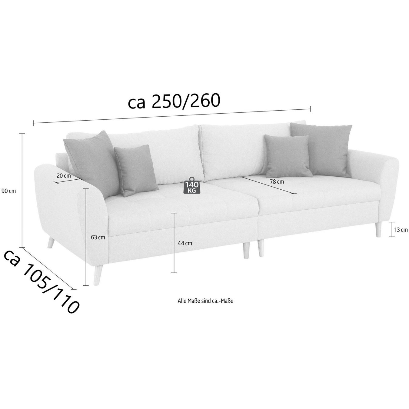 Divani: Splendide BIG SOFA Bleu nuit / Nachtblau – Nuovo (secondo la descrizione) da Corcelles-près-Payerne venduto da RxOne_Krs