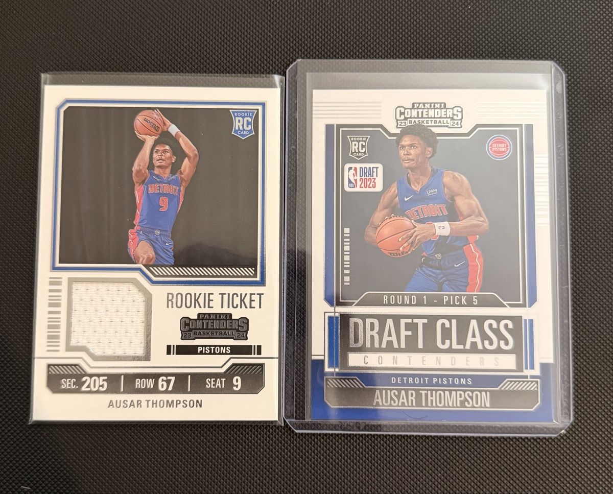 Nba Carte collezionabili: Ausar Thompson 2xLot – Nuovo (secondo la descrizione) da Lenzburg venduto da fastbreakcards