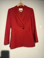 MARZOTTO - Boss Blazer aus Schurwolle – kräftiges Rot