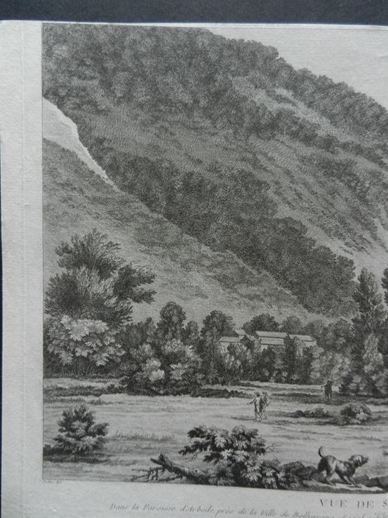 Stiche: Vue de Saint Paul Arbedo – Gebraucht aus Risch von Rischli15 3