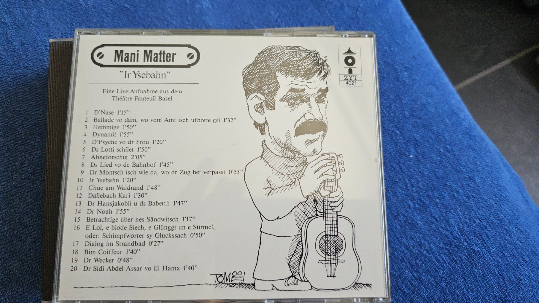 CD: Mani Matter-ir Ysebahn/dj/hits – Usato da Bremgarten AG venduto da musiccollector 1