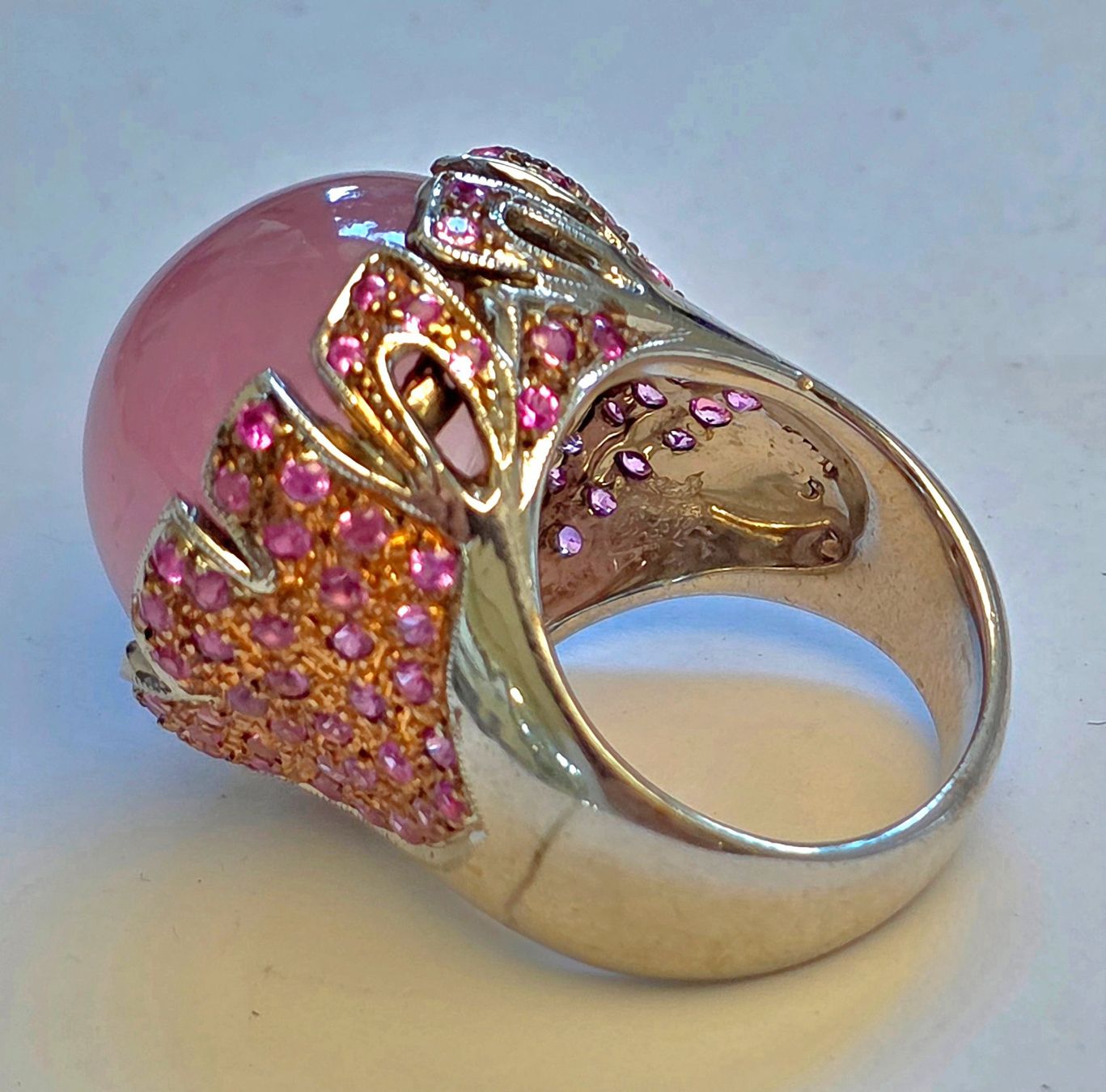 Ringe: Rosenquarz Fingerring – Neu (gemäss Beschreibung) aus Zürich von benedikt12