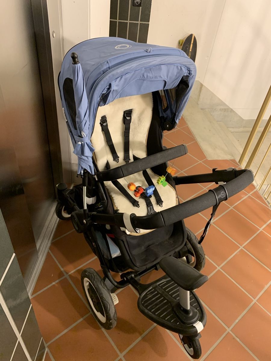 Bugaboo Carrozzine: Bugaboo Buffalo Kinderwagen mit Mitfahrbrett gebraucht – Usato da Zürich venduto da MarcelMarina 6