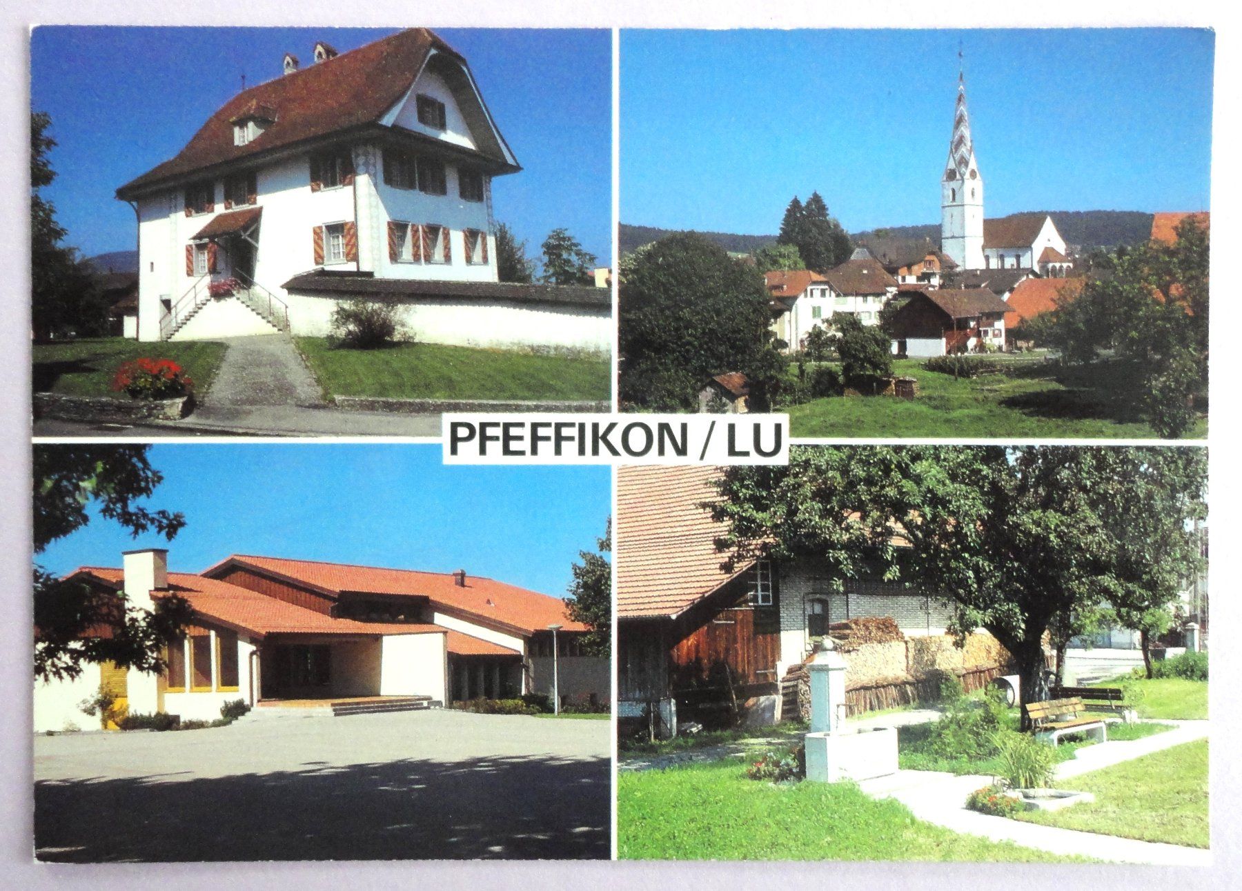 Cartoline postali: Pfeffikon / LU – Usato da Fétigny venduto da Billy2miny