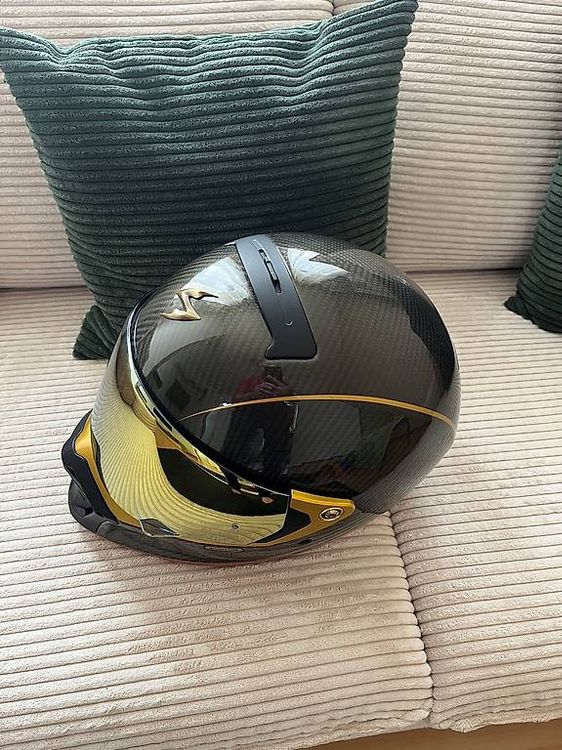 Casques & visières: Helm SCORPION EXO-HX1, Carbon gold, integral – D'occasion à Birrhard par guemaja 1