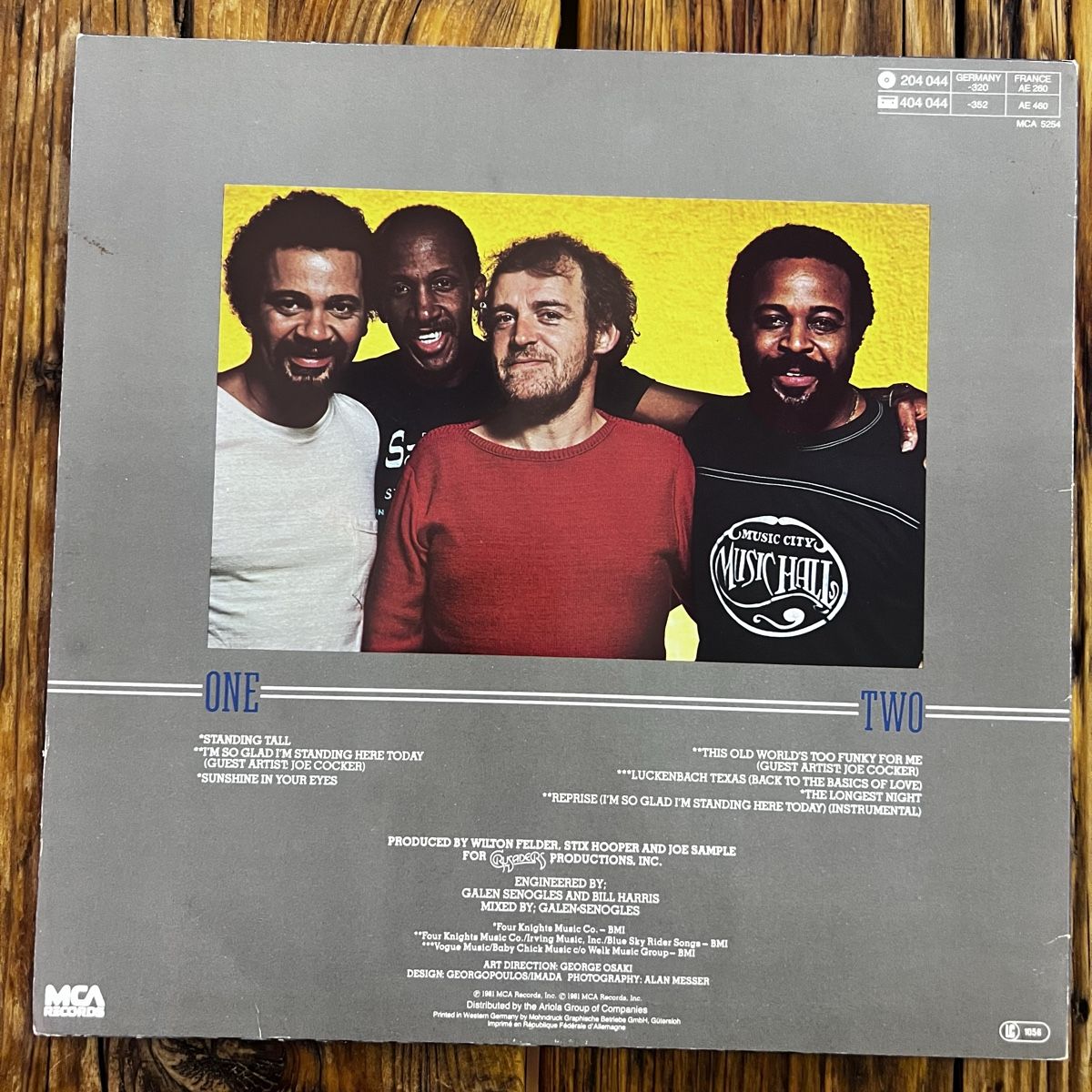 Dischi in vinile: The Crusaders Standing Tall - Vinyl – Usato da Umiken venduto da mar_p7n9 1