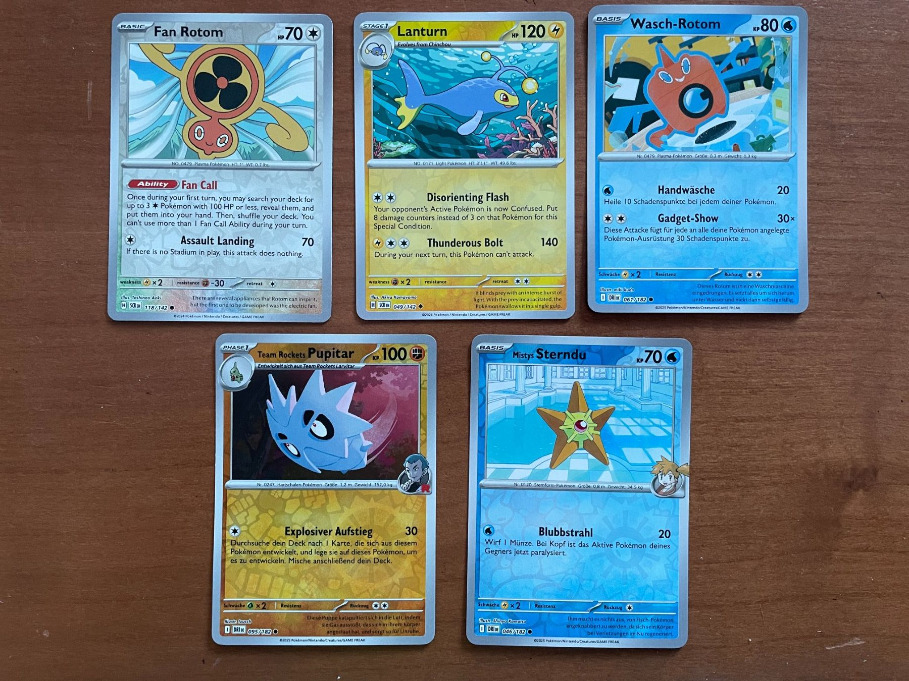Pokémon Carte collezionabili: Pokemon Reverse Karten Set (Versand gratis) – Nuovo (secondo la descrizione) da Chur venduto da Angerson