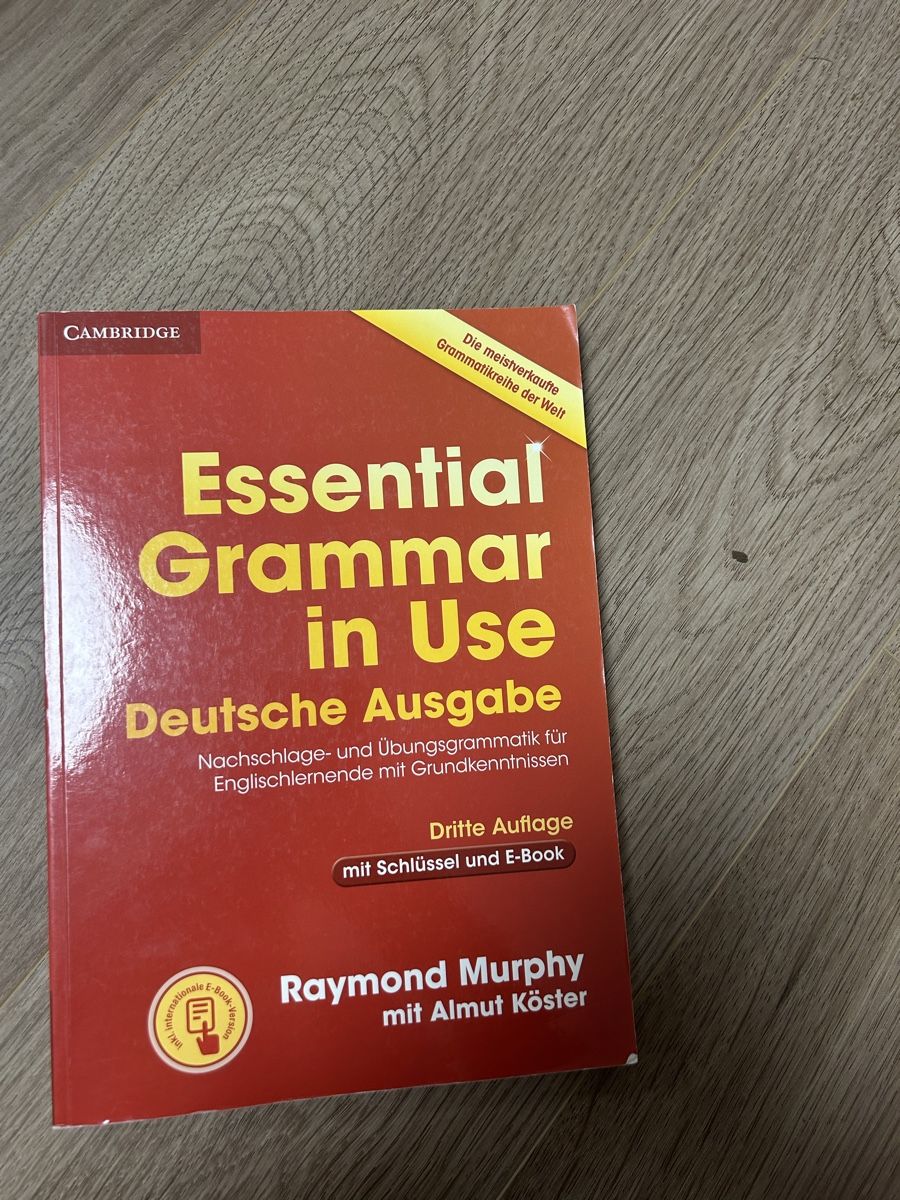 Libri: Essential Grammar in Use Deutsche Ausgabe – Usato da Alterswil FR venduto da kat_cfw8