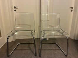 Vintage Freischwinger Stühle, 2er Set