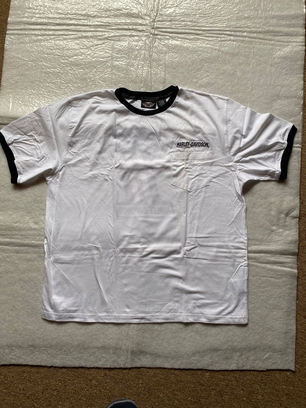 Harley-Davidson T-shirt: Harley-Davidson T-Shirt, Weiss, , Grösse  L oder XL – Nuovo (secondo la descrizione) da Berg TG venduto da Electrolux23