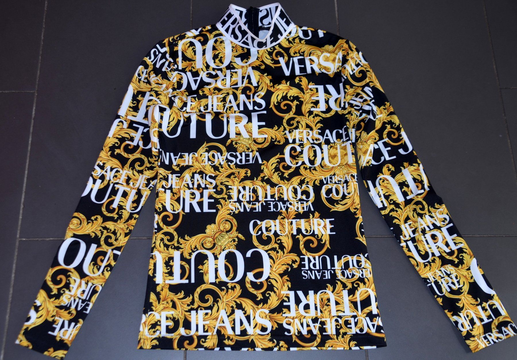 Versace Camicette: Versace Jeans Couture elastische bluse / blouse élastique .S – Usato da Collonges venduto da arashee 4