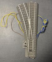 Märklin H0 C-Gleis Weiche links inkl.Antrieb+Licht Art.24611