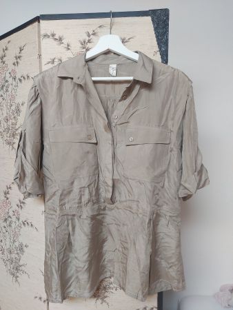 Blouse vintage 100% soie - Taille L