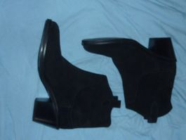 bottines en daim noir pointure 41 marque Hammerstein Munich