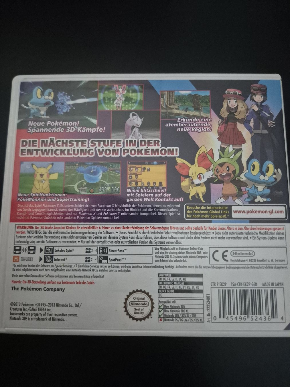 Pokémon Giochi: Pokemon Y Nintendo 3DS Spiel  – Usato da Amriswil venduto da Meral2000 1