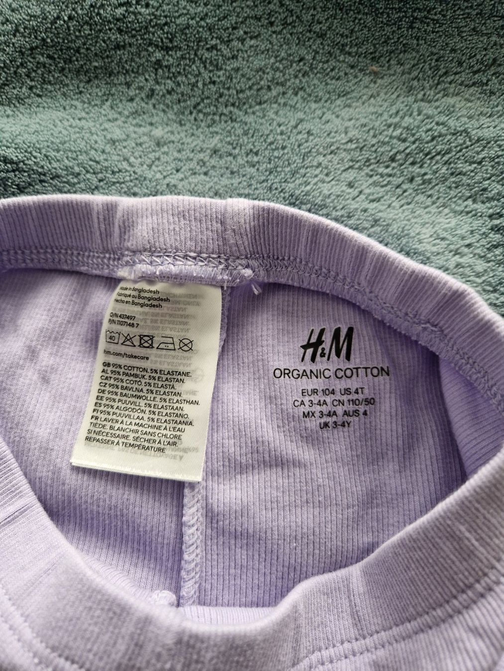 H&M Calze & Collant: Leggings grösse 104 (Mitwachsende) – Usato da Heimberg venduto da Eleanor20 2