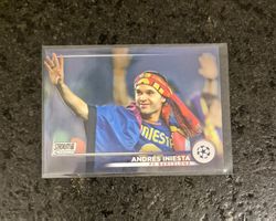 Iniesta - Barcelona - Topps