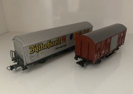 2 Roco H0 SBB Güterwagen
